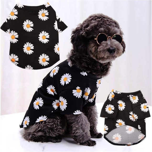 WEYATO daisy dog/cat shirt..(NWT)black - Picture 5 of 7